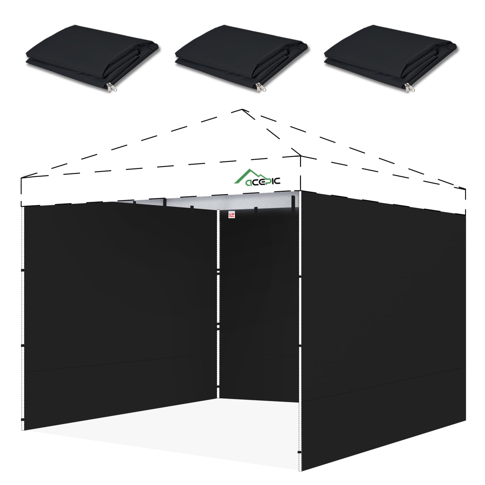 Acepic panel lateral frontal mostrando cobertura y privacidad