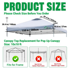 Acepic canopy vent detail closeup improving airflow and reducing heat under canopy