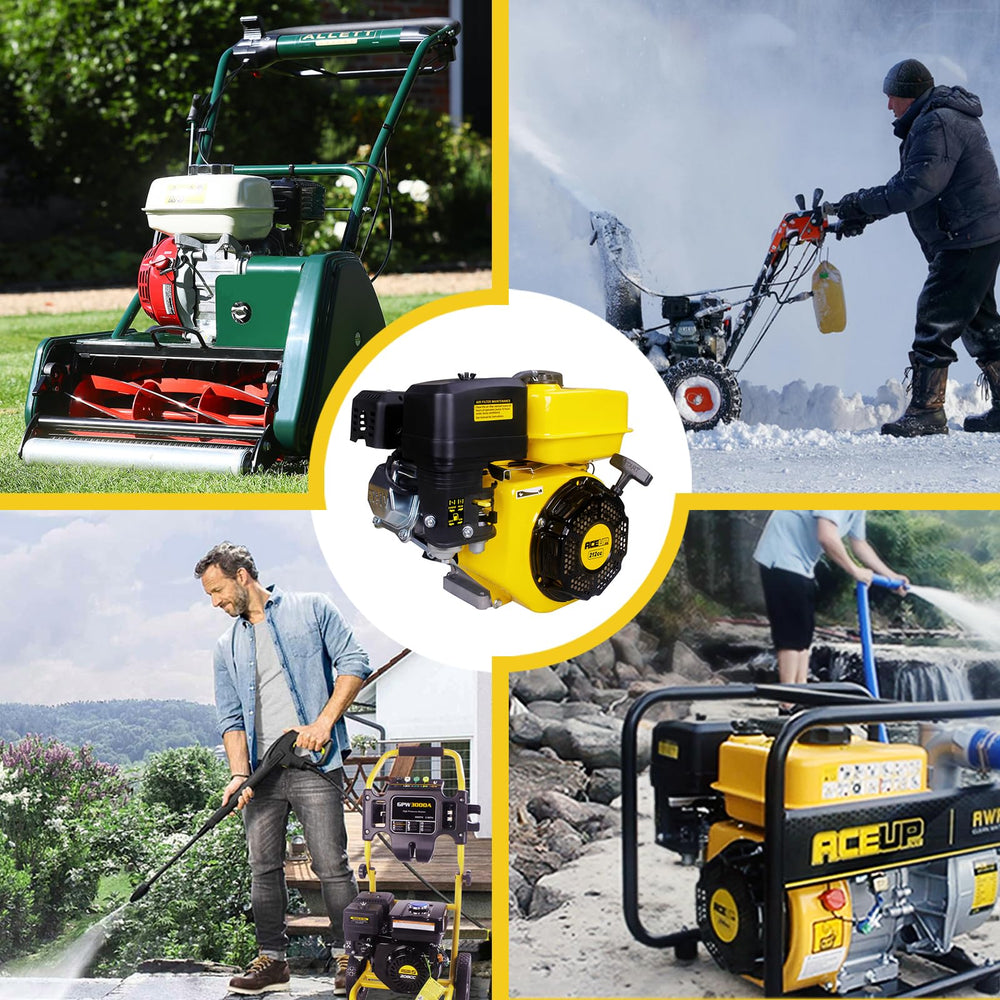 Aceup Energy powering a pressure washer in action demonstrating practical output