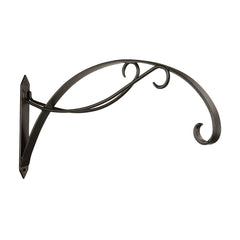 Achla Designs B-36 scroll bracket front view showing sturdy hook and decorative scrolls for secure hanging