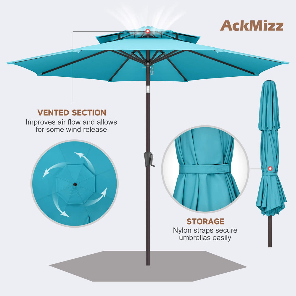 AckMizz crank handle mechanism showing effortless open and close benefit