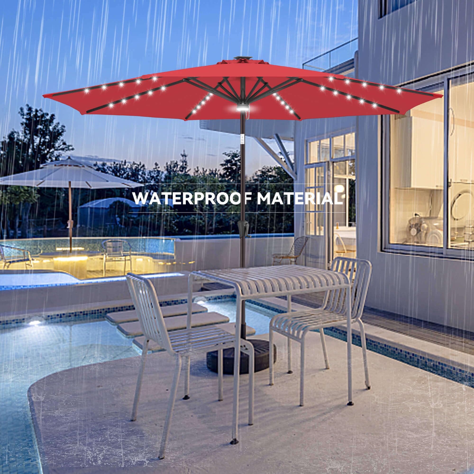 AckMizz vented top showing airflow that reduces heat beneath canopy