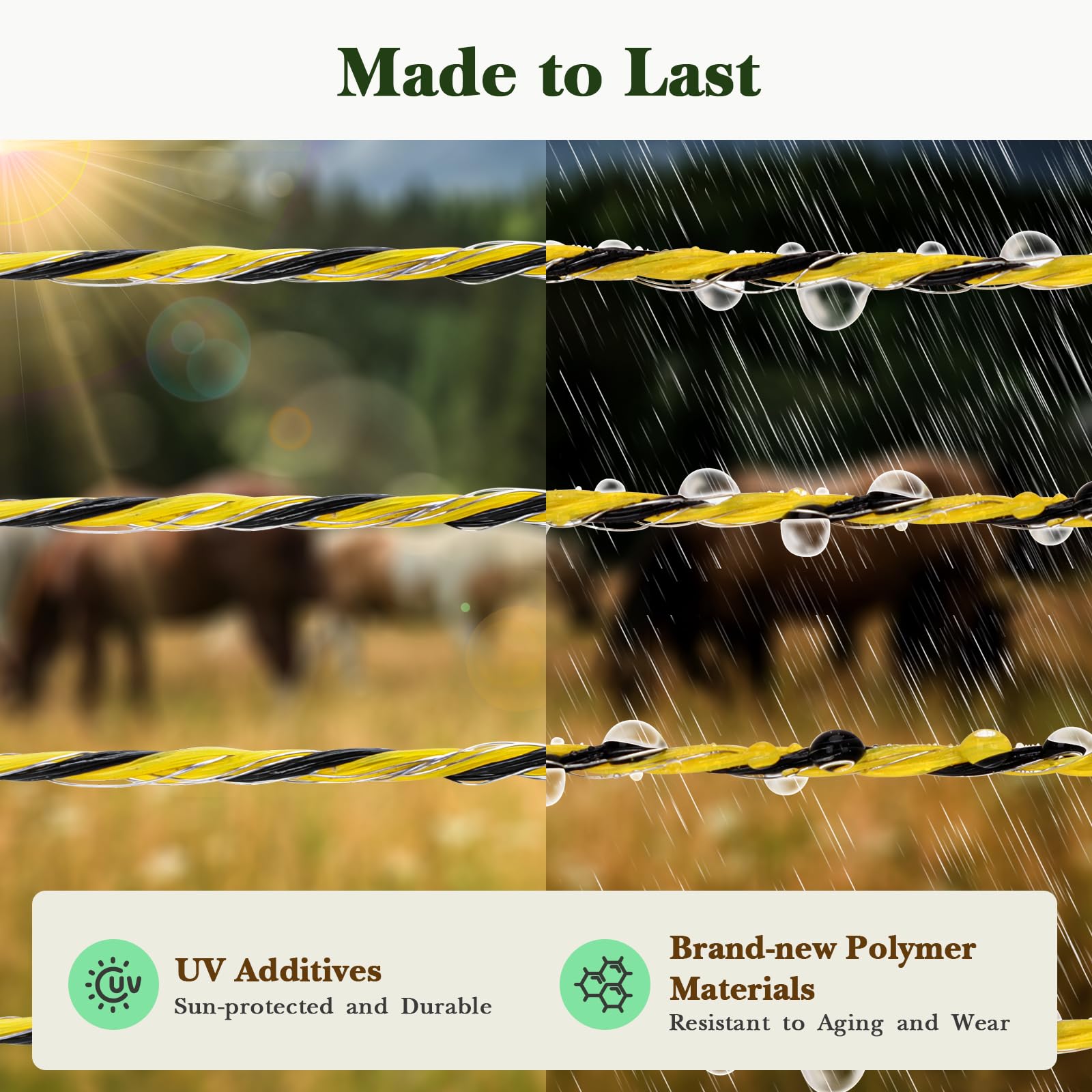 Aclastool installed as temporary fence demonstrating easy setup benefit