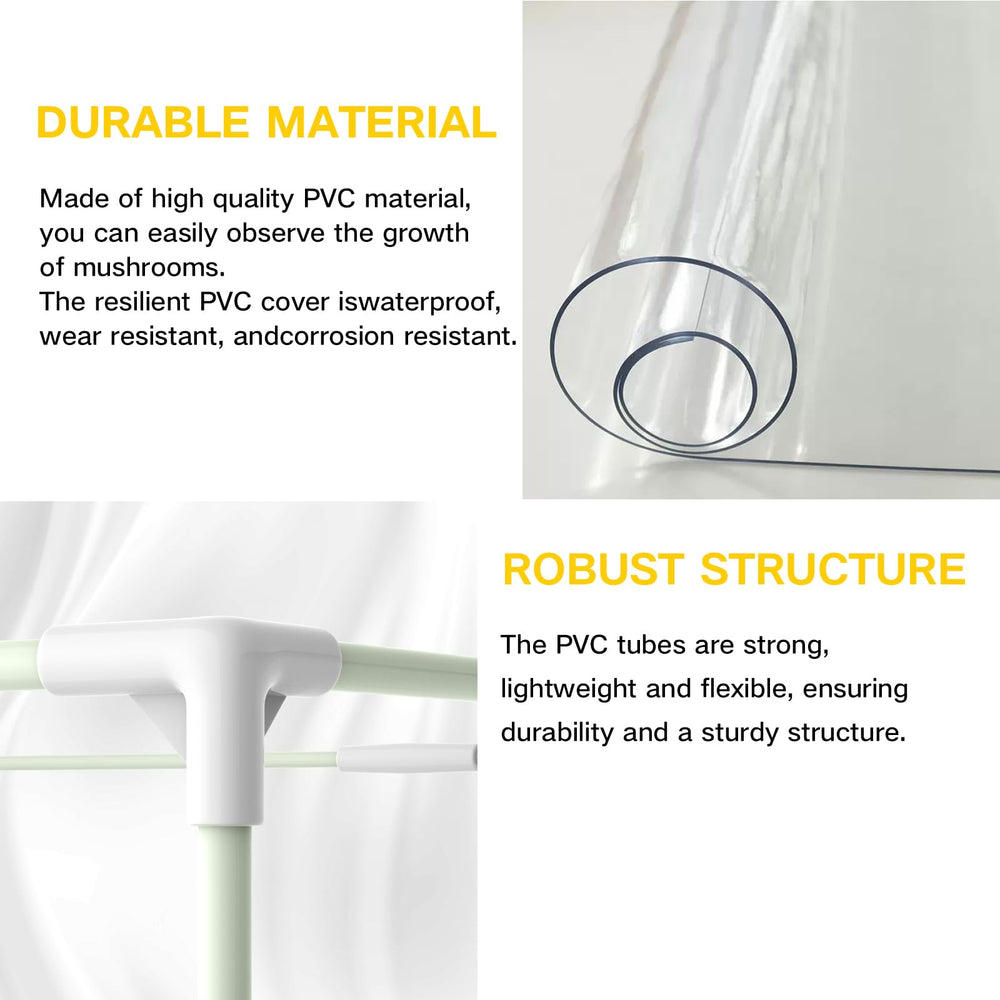 ACOVER digital hygrometer and water bottles for simple humidity management