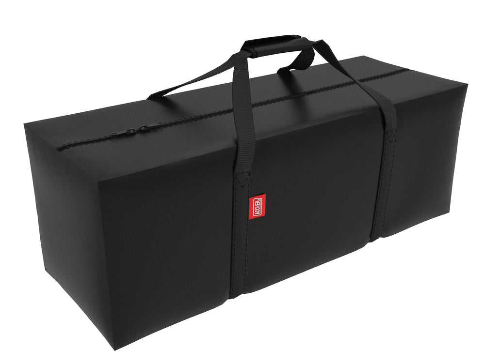 acoveritt front view of rectangular cushion bag showing full coverage and protection