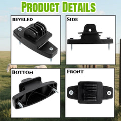 Acshio insulator paired with screw showing mounting detail for quick install