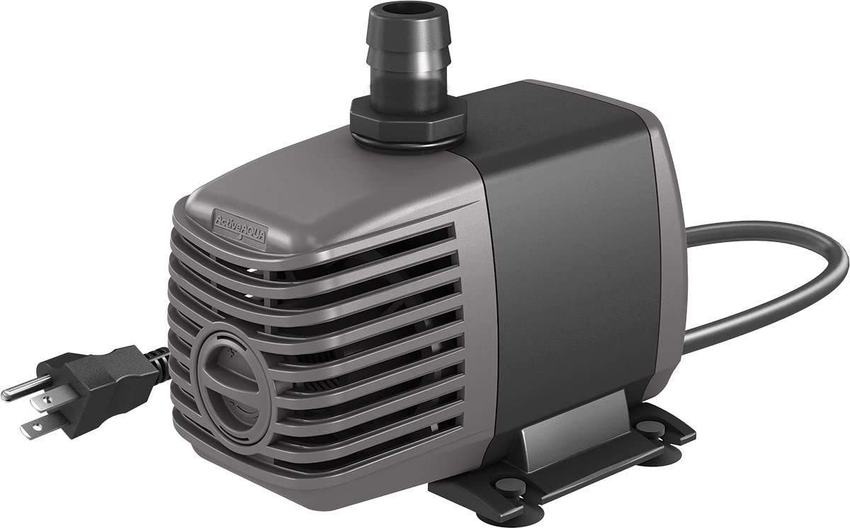 ACTIVEAQUA installed in hydroponic reservoir providing stable circulation benefit