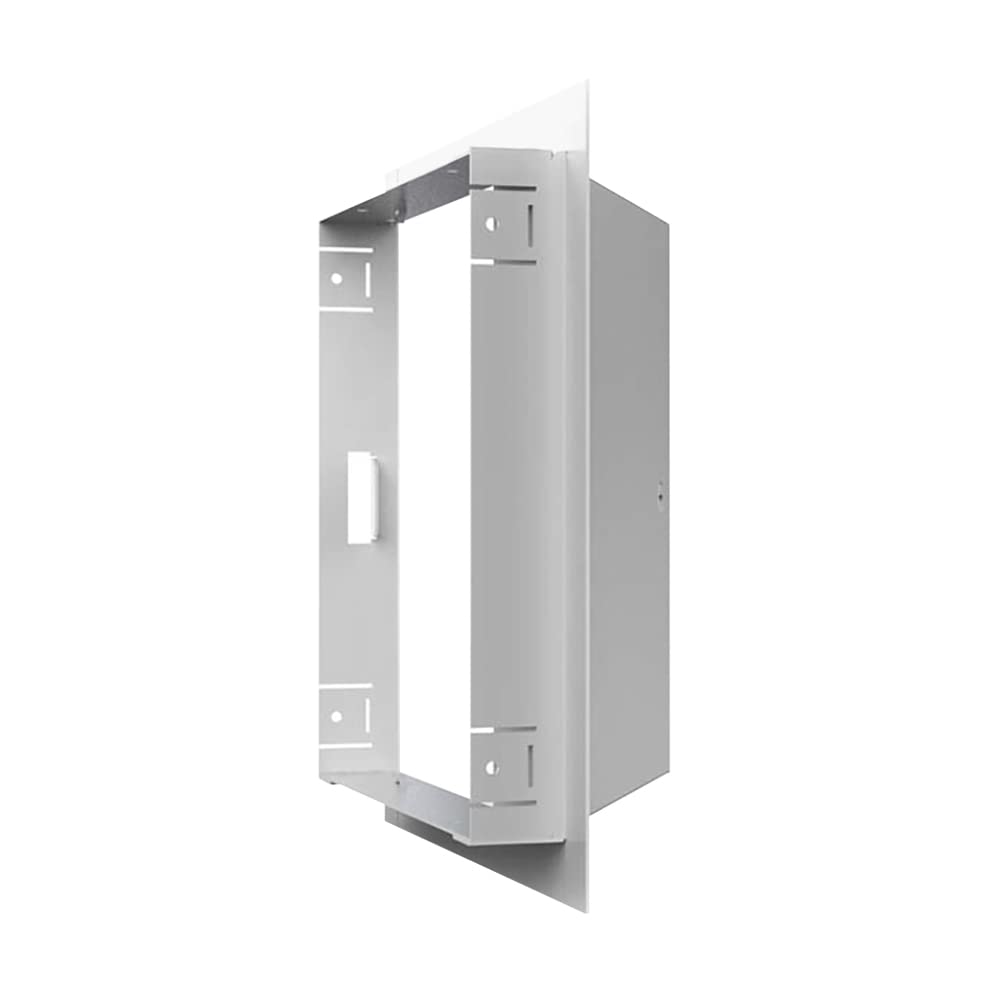 Acudor ED-2002 installed in ceiling demonstrating neat finished look and easy access
