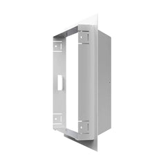 Acudor ED-2002 installed in ceiling demonstrating neat finished look and easy access