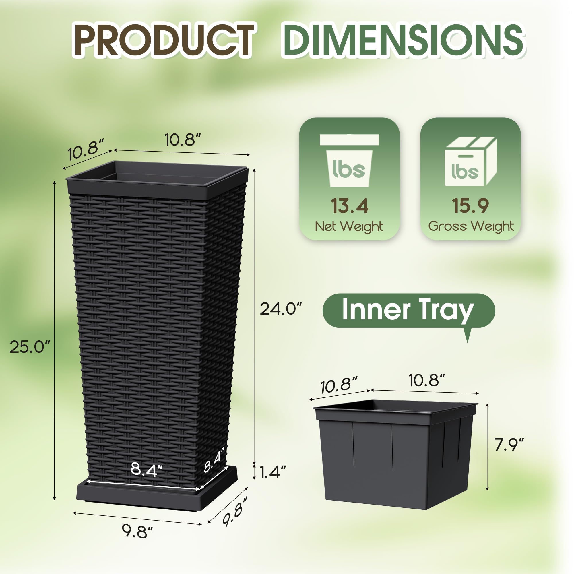 Acurax balcony display showing stylish outdoor durability and drainage