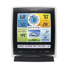 AcuRite front view of add-on display showing full dashboard and easy reading benefit