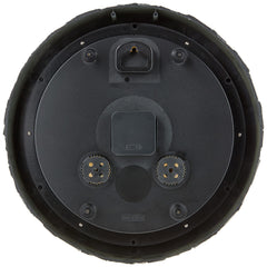 AcuRite mounted on a covered patio wall showing weather-resistant faux-slate benefit