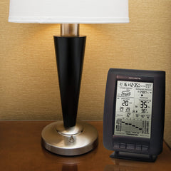 AcuRite display in kitchen lifestyle for instant indoor-outdoor readings