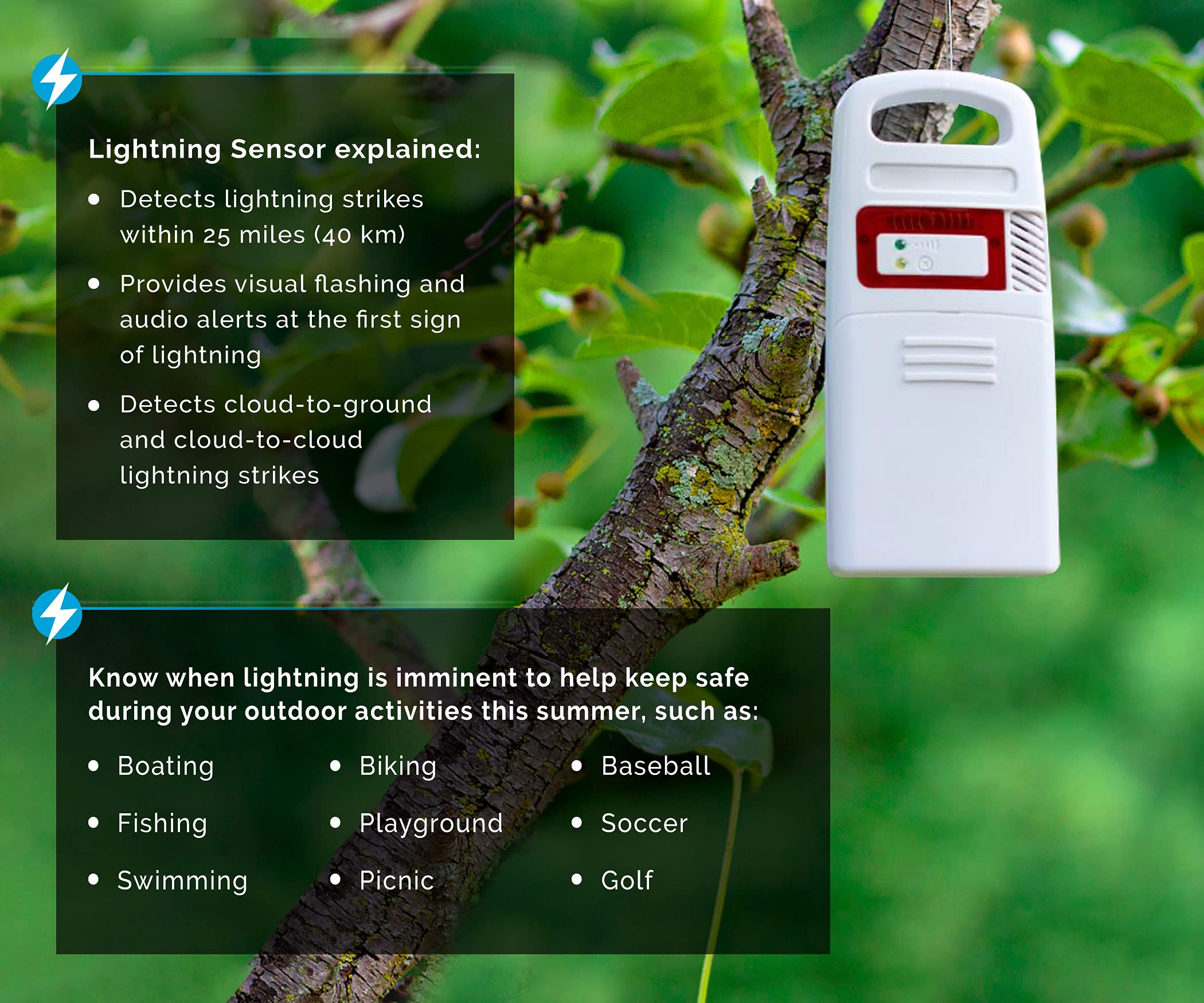 AcuRite anemometer and wind vane detail showing precise wind speed and direction