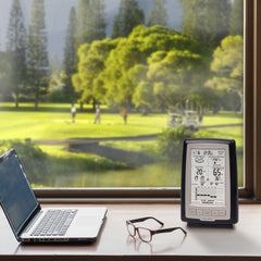 AcuRite Notos outdoor sensor close-up highlighting weather-resistant build and accuracy