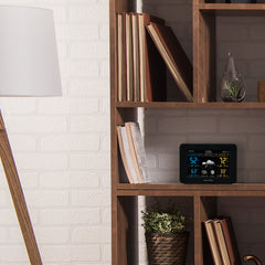 AcuRite outdoor sensor close detail illustrating durable build and accurate readings