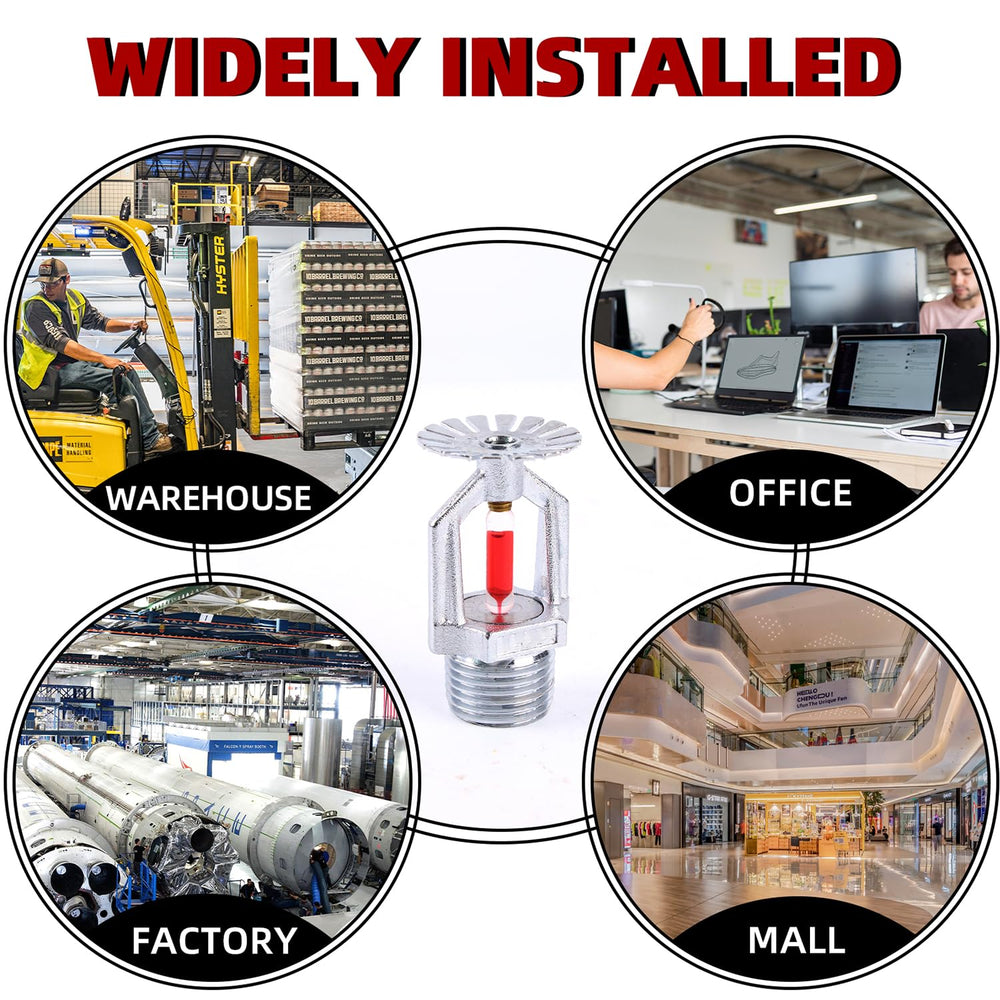 ACYOGIE installed in ceiling in office improving safety and unobtrusive appearance