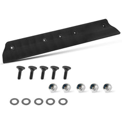 Adabuing scraper bar front assembly showing mounting points and durability benefit