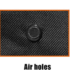 Adamoss double-stitched seam close-up for reinforced durability