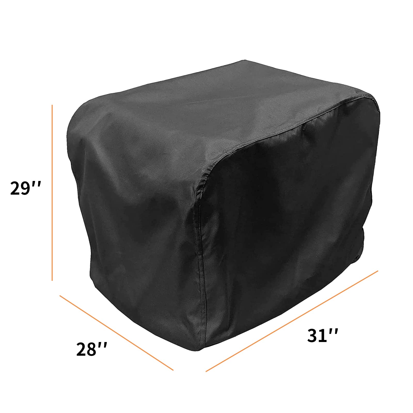 Adamoss cover beside ruler for scale to confirm 31x29x28 inch fit