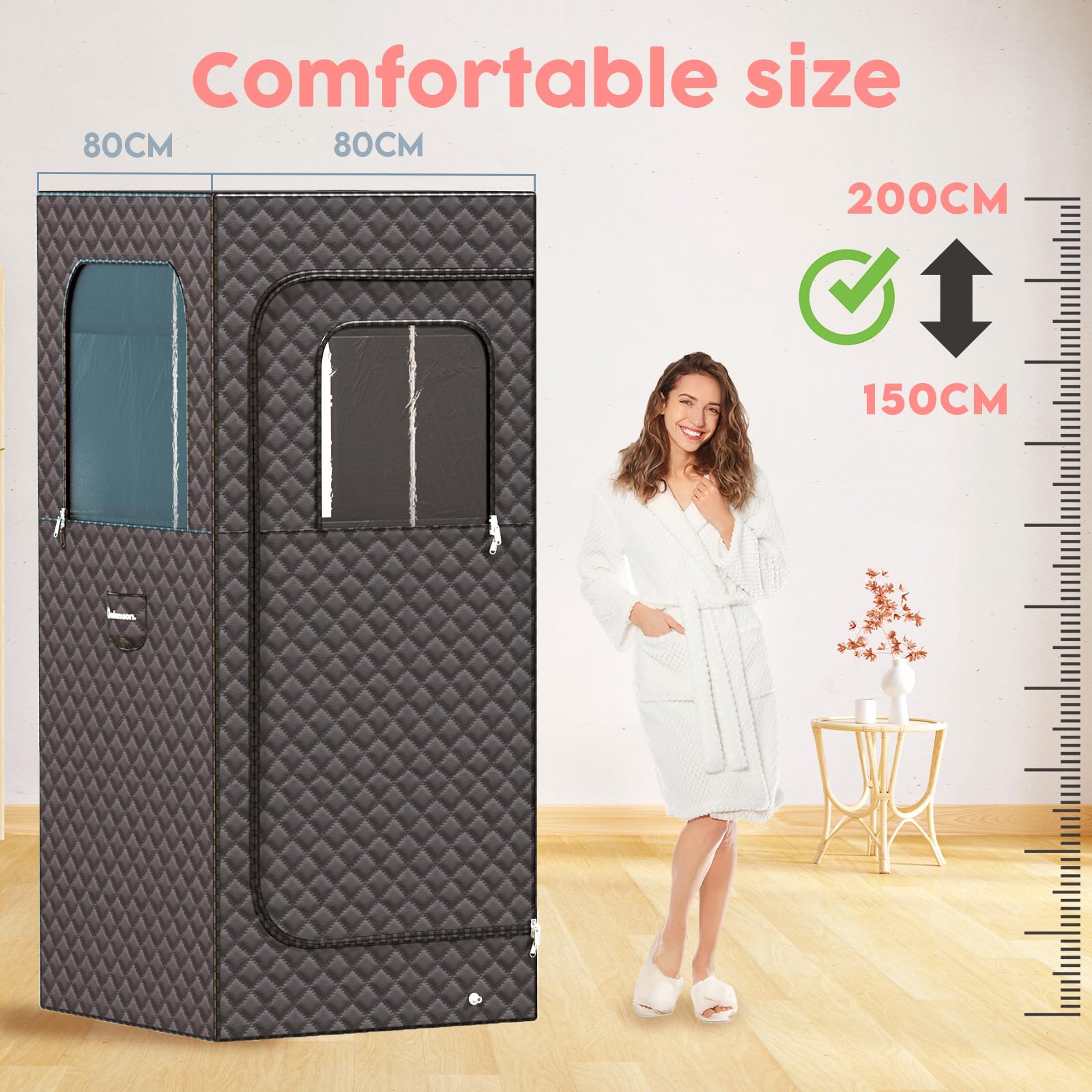 Adamson packed flat for storage showing compact portability benefit