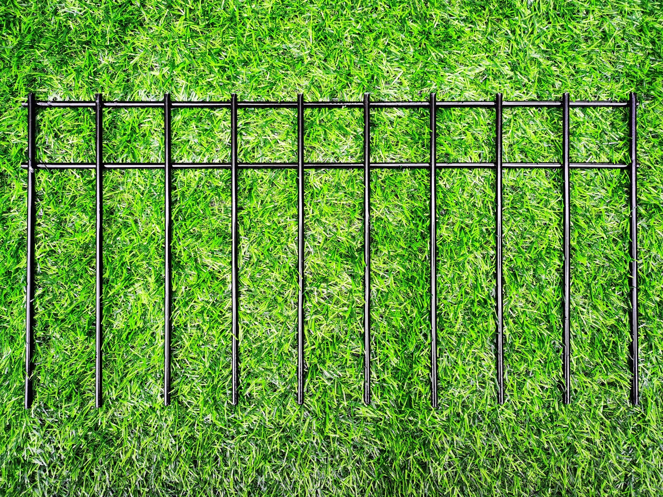 ADAVIN linked panels along fence showing continuous ground-level defense