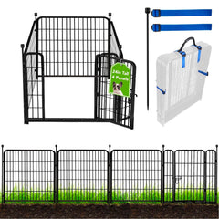 ADAVIN front view full setup showing neat yard boundary and easy entry