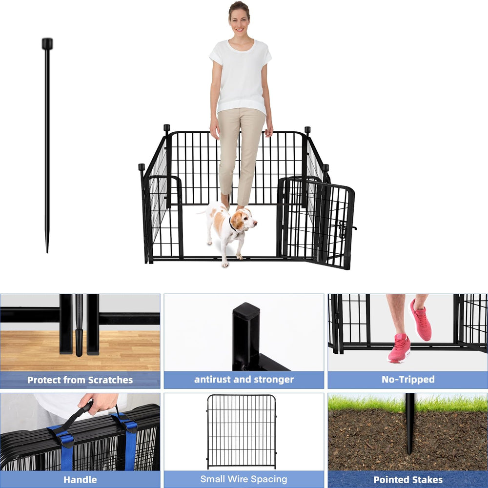 ADAVIN low gate detail highlighting convenient access and pet safety