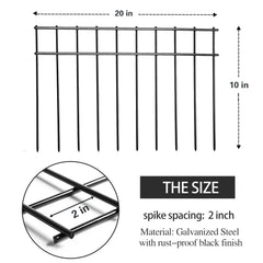 ADAVIN detail of 2-inch rod spacing showing pest-blocking design