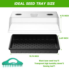 Adawook side profile showing root development benefit from larger tray depth