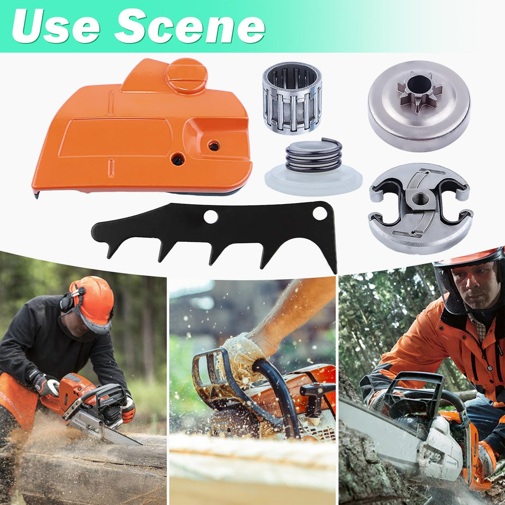 Adefol full replacement kit laid out for easy parts identification