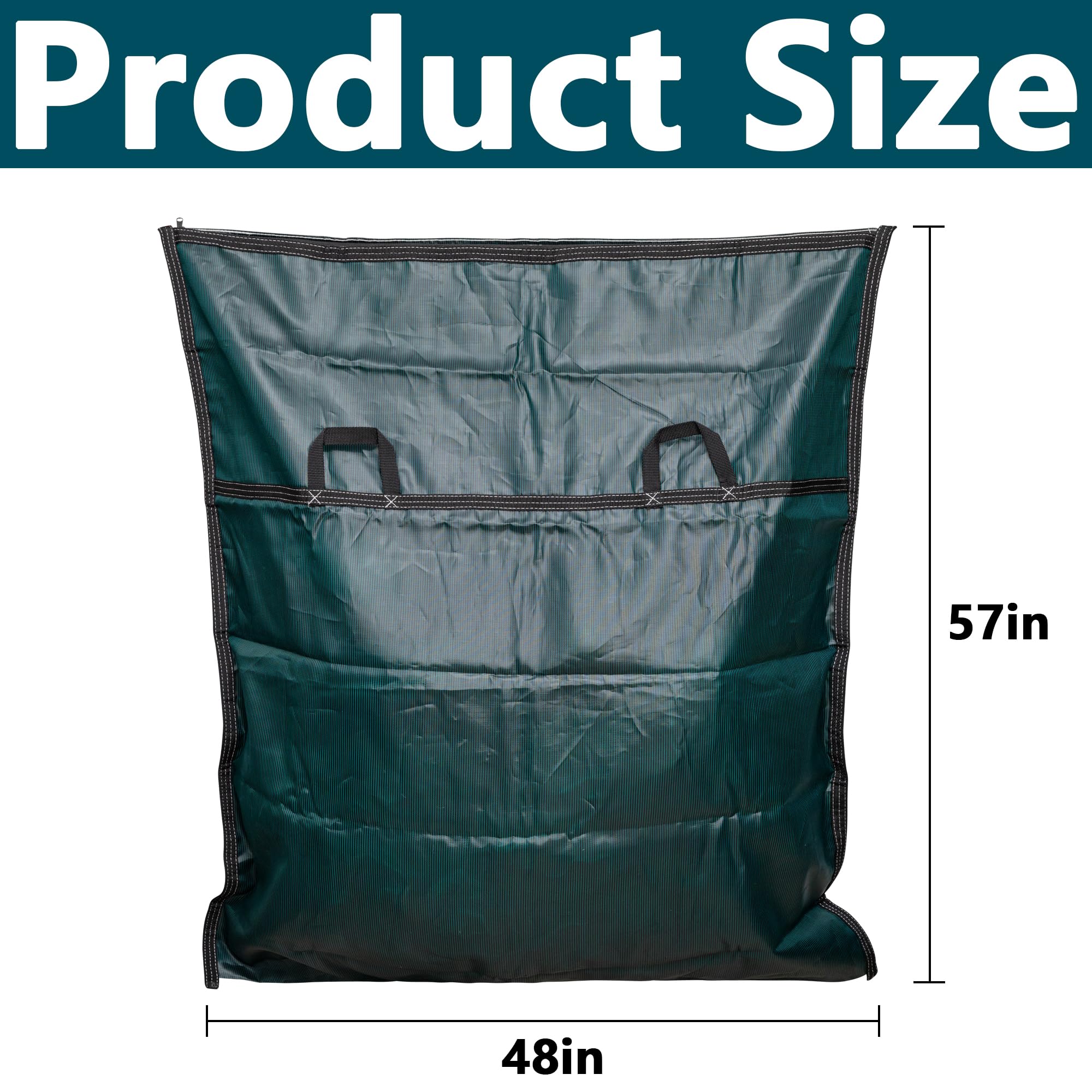 Adnee close-up of zipper and handle demonstrating easy access and carry