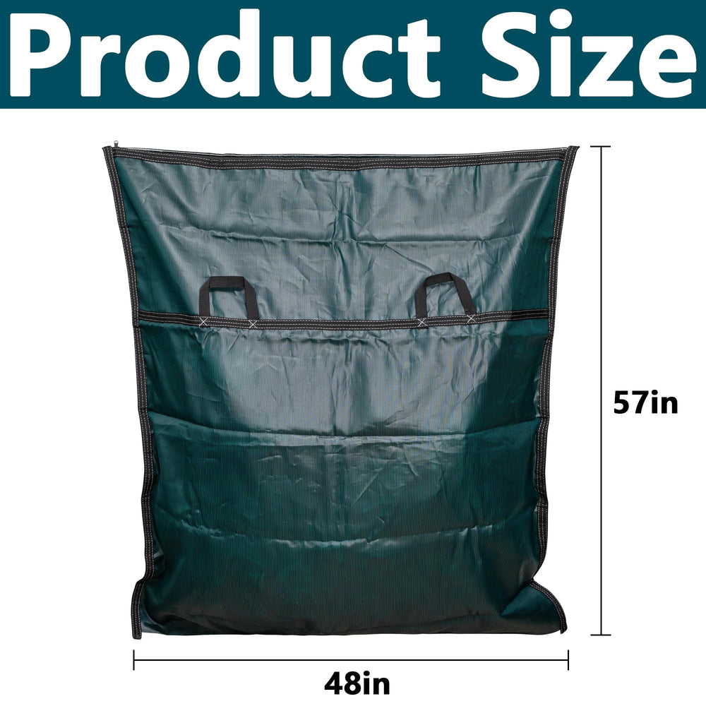 Adnee close-up of zipper and handle demonstrating easy access and carry
