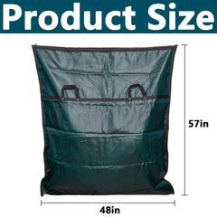 Adnee close-up of zipper and handle demonstrating easy access and carry