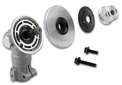Adorih front view of gear head showing mounting face and fit benefits