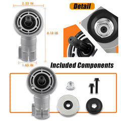 Adorih side profile showing bolt locations for easy direct replacement