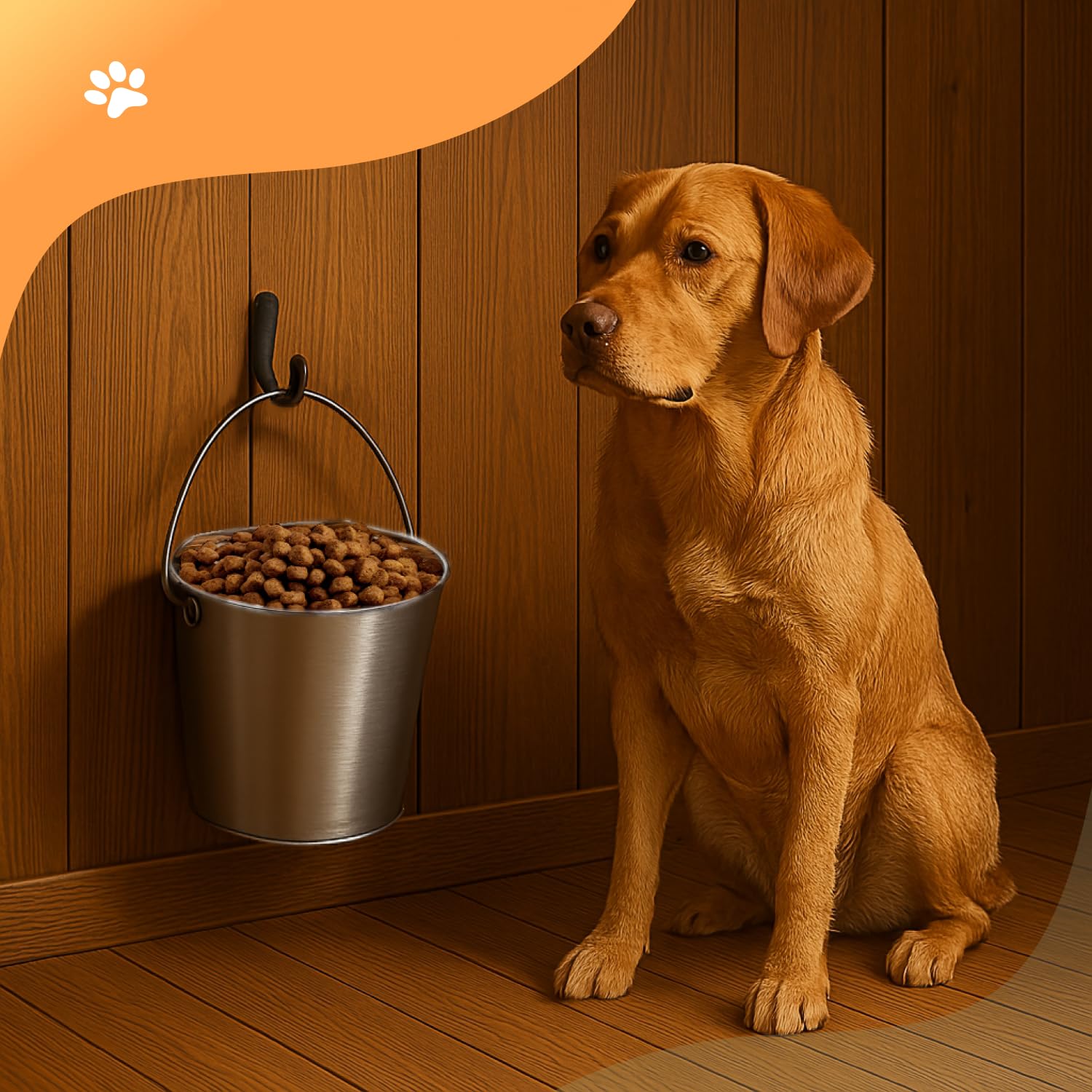 Advance Pet Products bucket in travel gear setup showing convenience and multi-purpose use