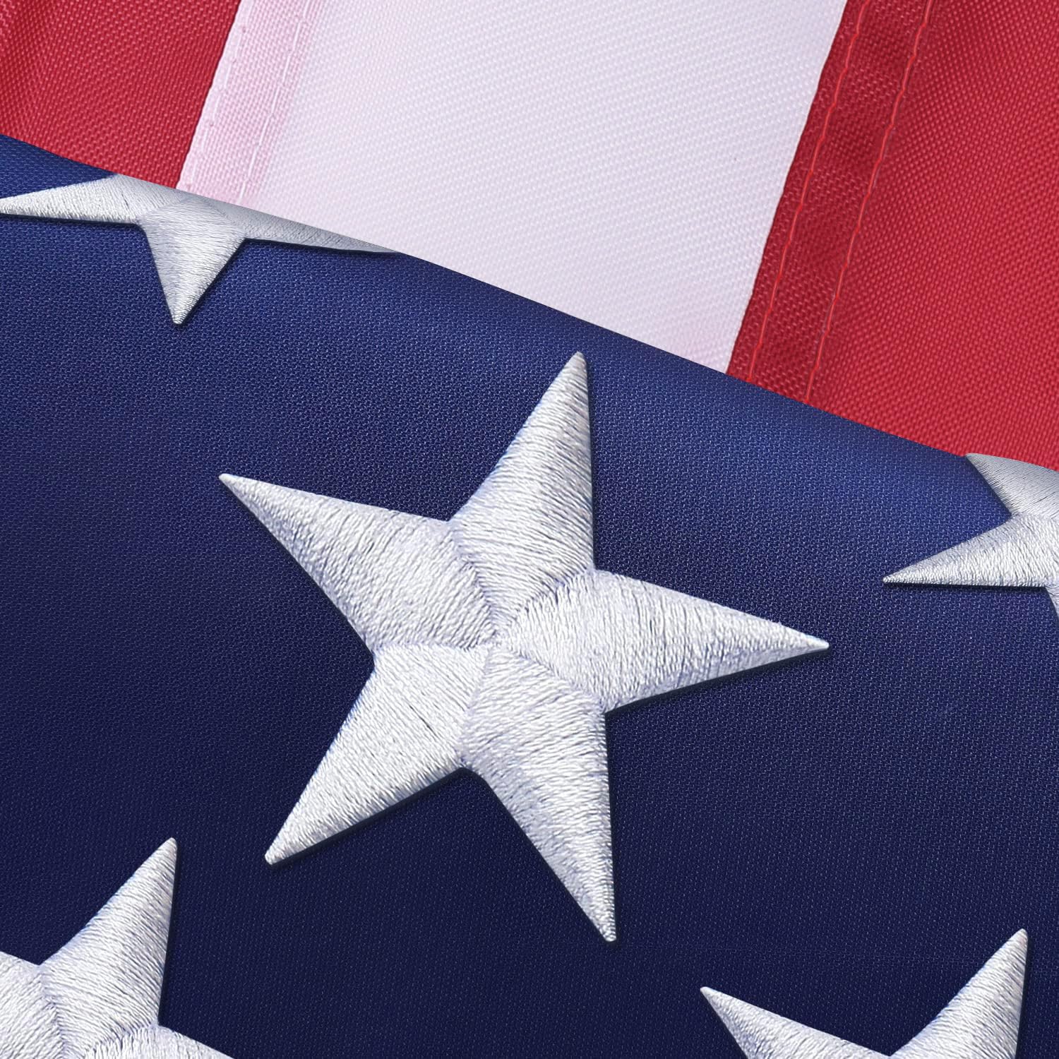 ADVELILD flag front view showing full colors and crisp design benefit durability
