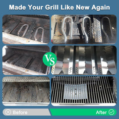 Adviace stainless-steel burner detail resisting corrosion and ensuring steady flame