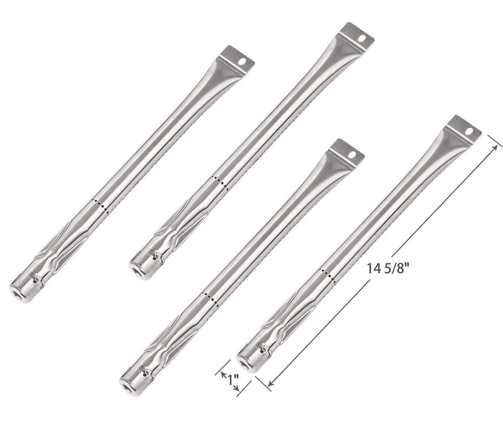 Adviace stainless steel burner tube close-up, durable corrosion resistance benefit