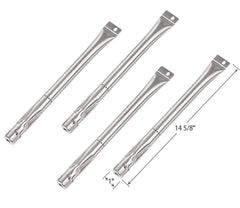 Adviace stainless steel burner tube close-up, durable corrosion resistance benefit