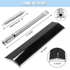 Adviace carryover tube extended and collapsed demonstrating adjustable fit for multiple setups
