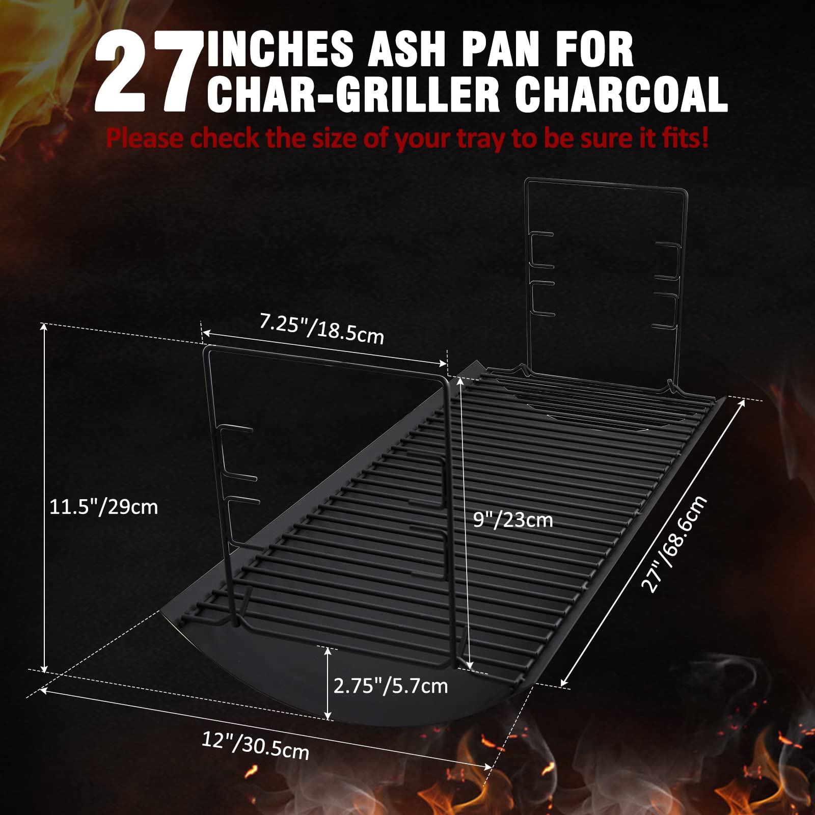 Adviace close-up of welds and grate showing strong joints for lasting strength benefit