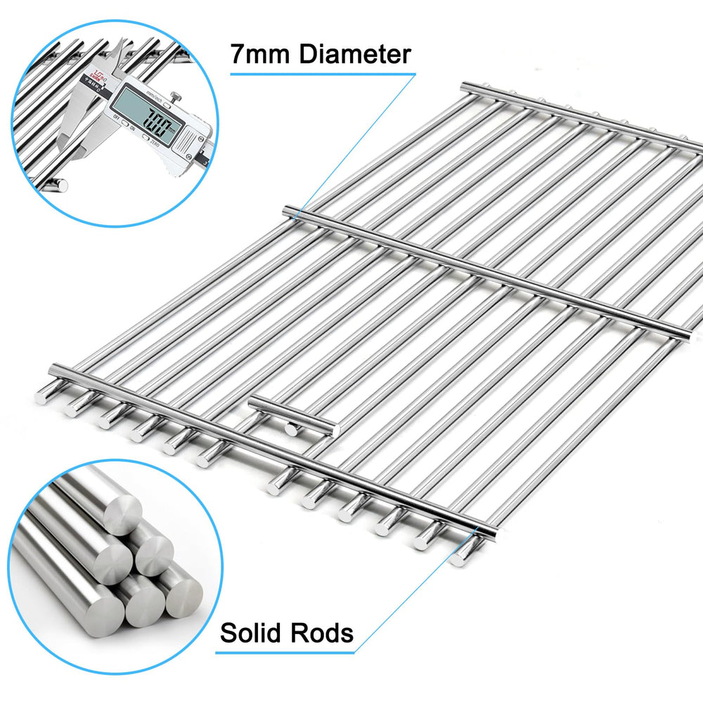 Adviace components laid out for scale comparison to help buyers confirm correct fit