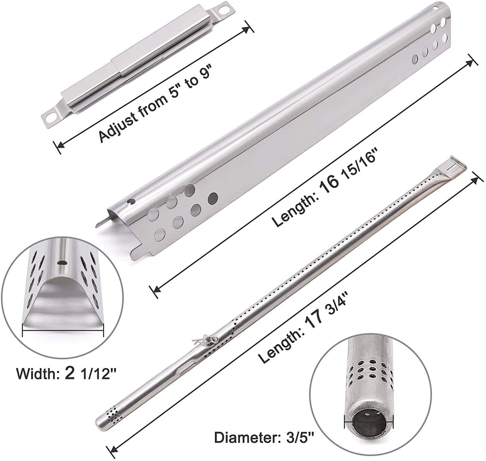 Adviace adjustable crossover tube extended to show flexible fit range