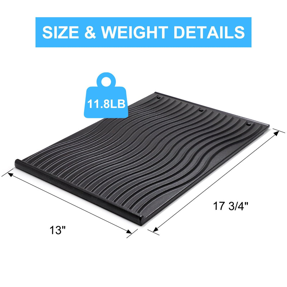 Adviace dimensions scale comparison showing 13 by 17.75 inches for fit clarity
