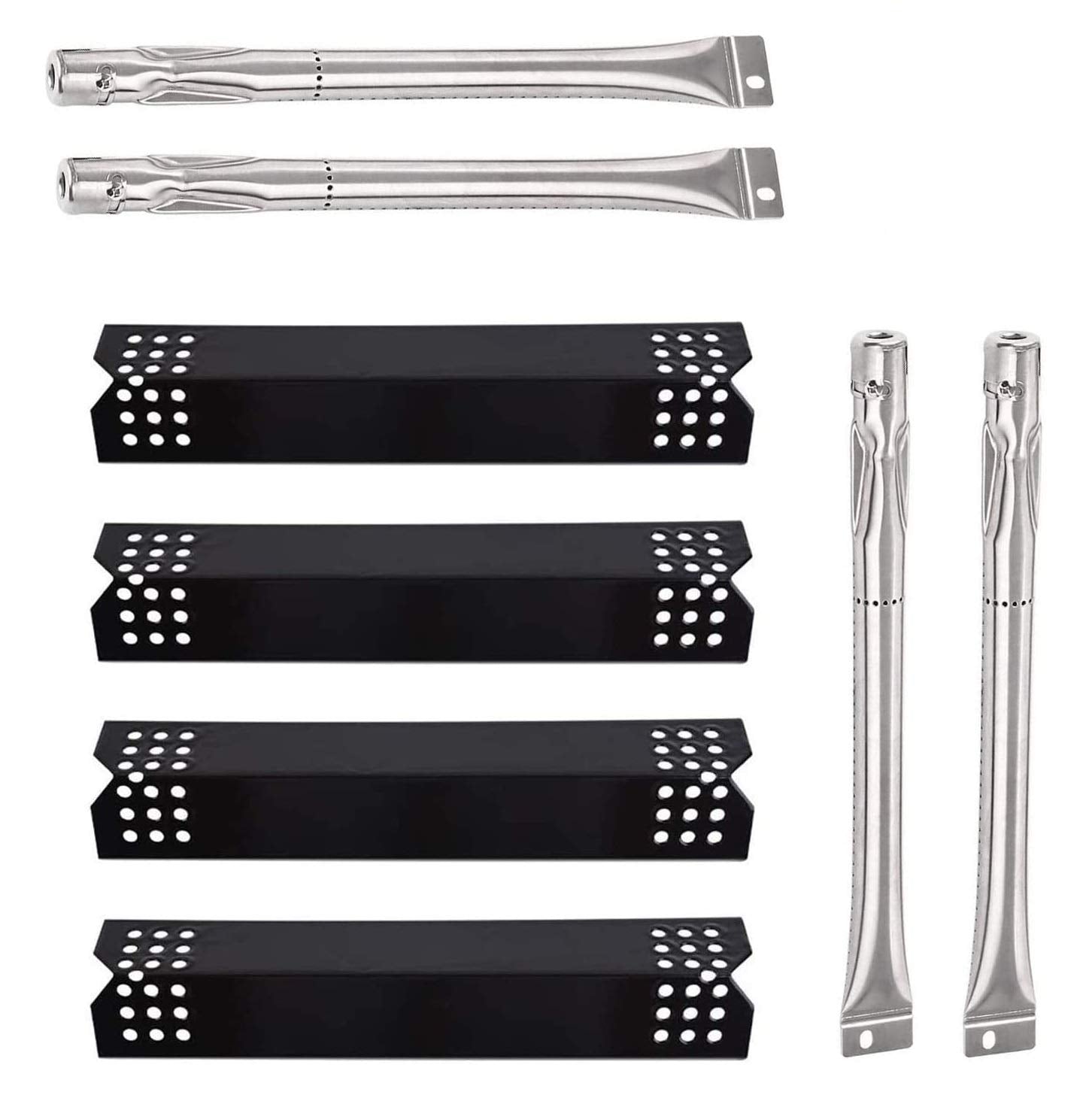 Adviace front packaging showing 4 burners and 4 heat plates, fast grill refresh