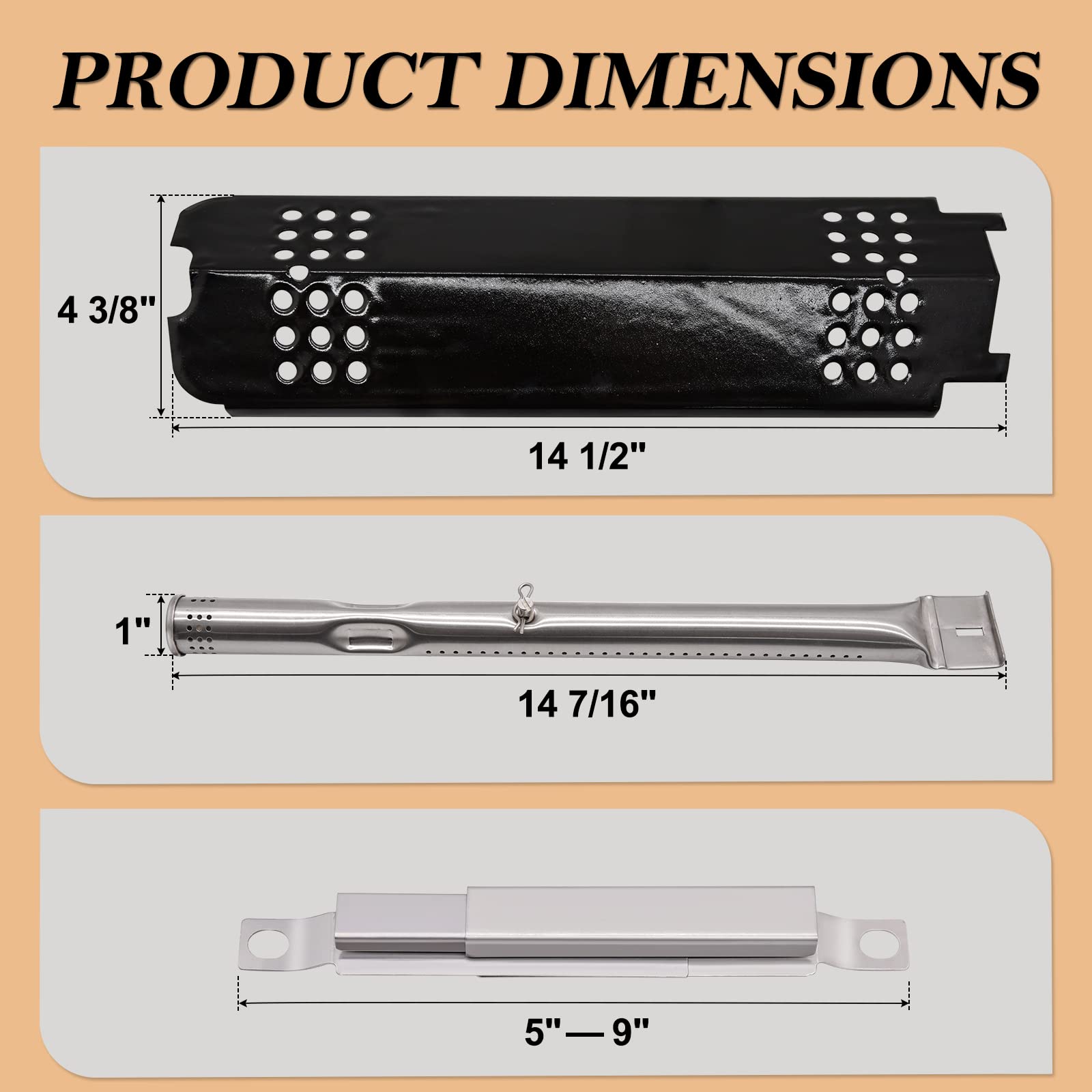 Adviace porcelain heat tent detail protecting burners and creating smoke