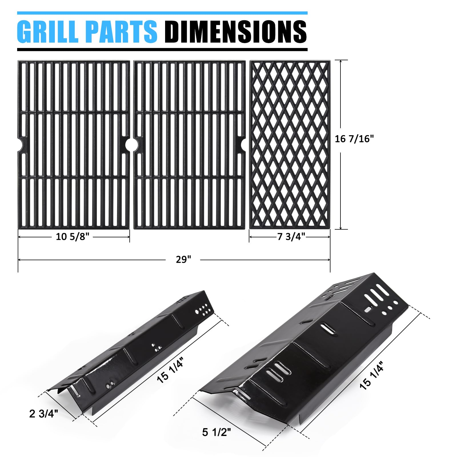 Adviace porcelain steel heat tent close view deflects flames and protects burners