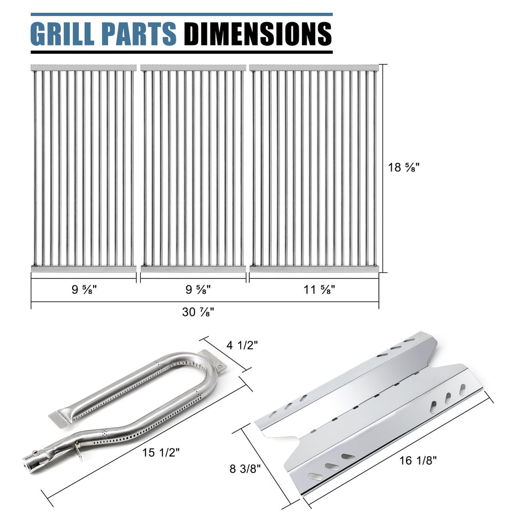 Adviace heat shield close-up protecting burners and reducing flare-ups benefit